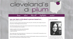 Desktop Screenshot of clevelandsaplum.com